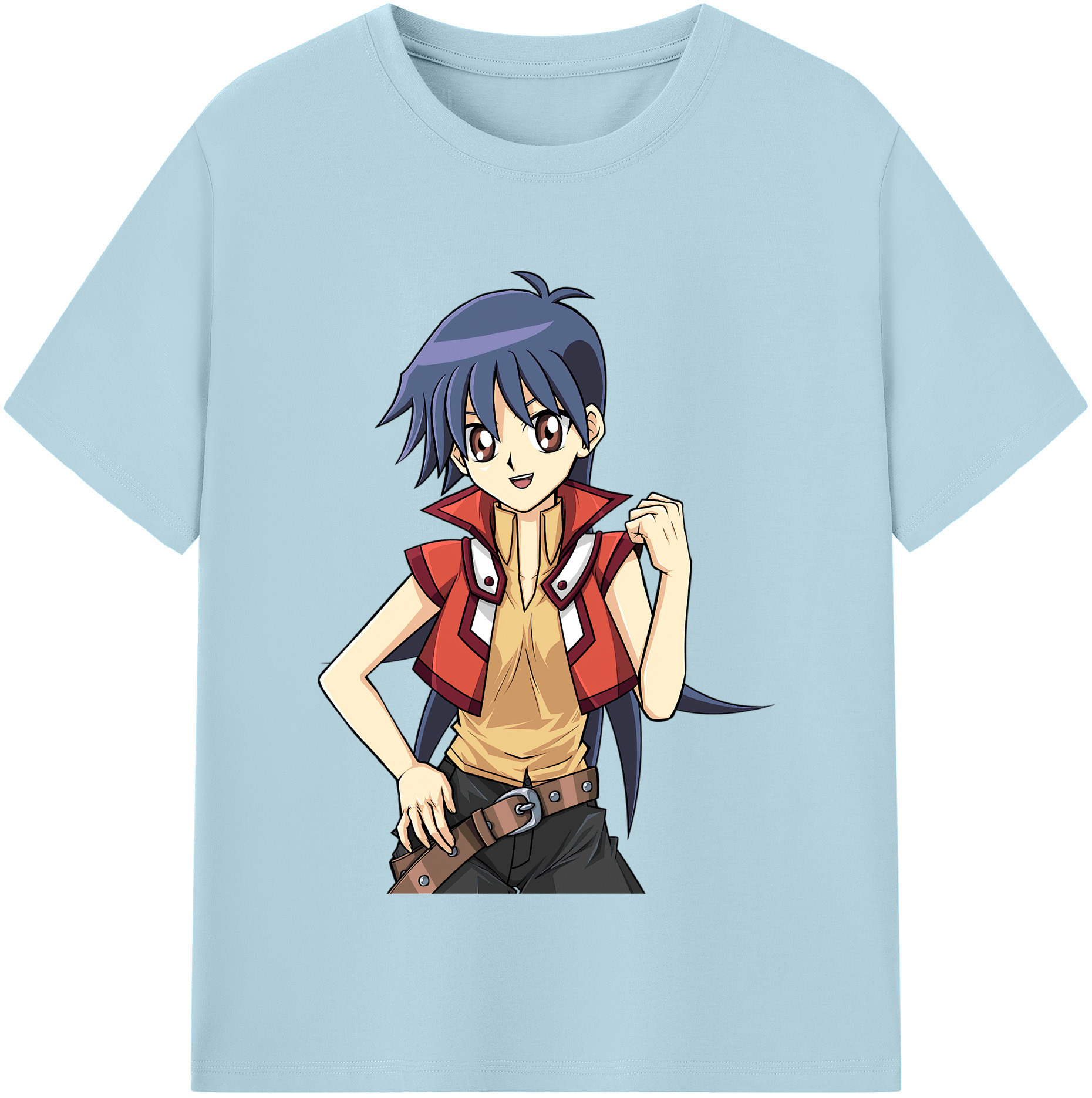 （画像用） 遊☆戯☆王 Yu-Gi-Oh! 綿100％半袖Tシャツ（フロントプリント）